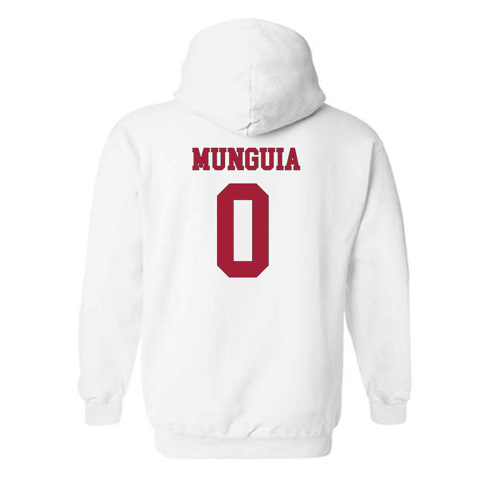 Alabama - NCAA Women's Soccer : Madi Munguia - Replica Shersey Hooded Sweatshirt-1