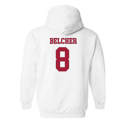 Alabama - NCAA Women's Soccer : Olivia Belcher - Replica Shersey Hooded Sweatshirt-1