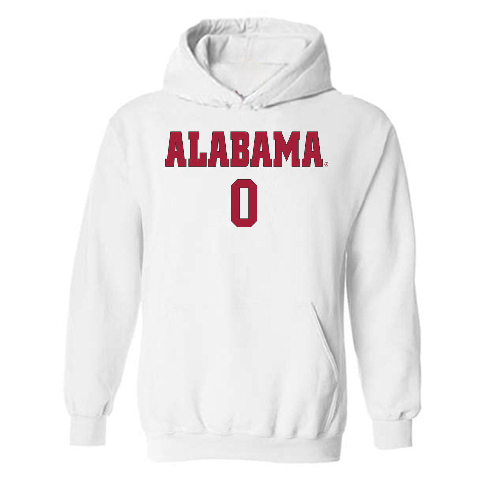 Alabama - NCAA Women's Soccer : Madi Munguia - Replica Shersey Hooded Sweatshirt-0