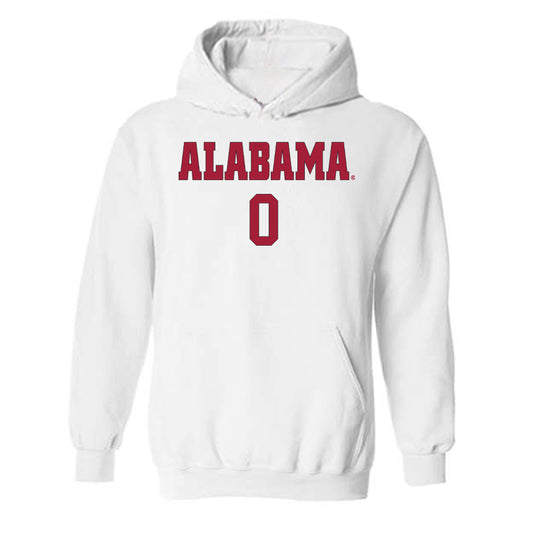 Alabama - NCAA Women's Soccer : Madi Munguia - Replica Shersey Hooded Sweatshirt-0