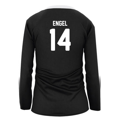 Alabama - NCAA Women's Volleyball : Addison Engel - Black Volleyball Jersey