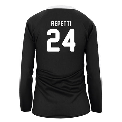 Alabama - NCAA Women's Volleyball : Natalie Repetti - Black Volleyball Jersey