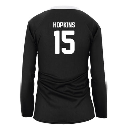Alabama - NCAA Women's Volleyball : Lily Hopkins - Black Volleyball Jersey