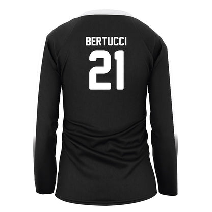 Alabama - NCAA Women's Volleyball : Francesca Bertucci - Black Volleyball Jersey