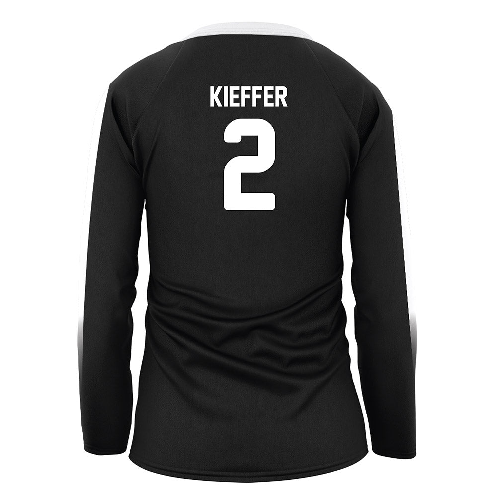 Alabama - NCAA Women's Volleyball : Callie Kieffer - Black Volleyball Jersey