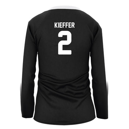 Alabama - NCAA Women's Volleyball : Callie Kieffer - Black Volleyball Jersey