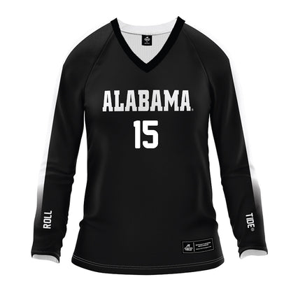 Alabama - NCAA Women's Volleyball : Lily Hopkins - Black Volleyball Jersey