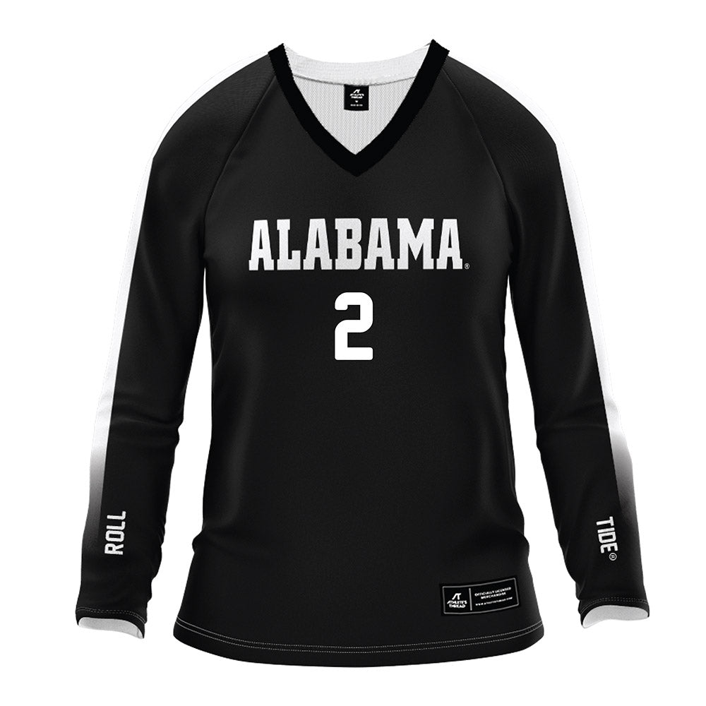 Alabama - NCAA Women's Volleyball : Callie Kieffer - Black Volleyball Jersey