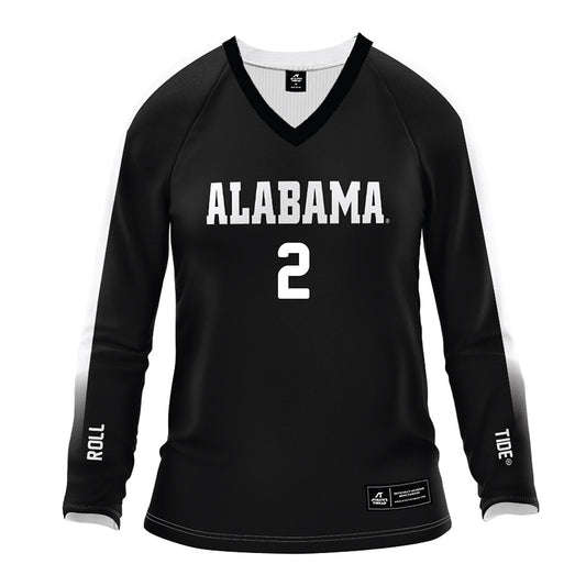 Alabama - NCAA Women's Volleyball : Callie Kieffer - Black Volleyball Jersey