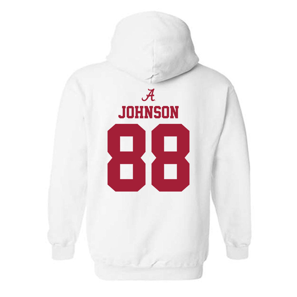 Alabama - NCAA Softball : Lauren Johnson - Sports Shersey Hooded Sweatshirt-1