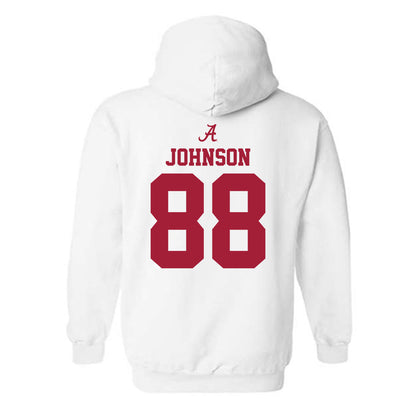 Alabama - NCAA Softball : Lauren Johnson - Sports Shersey Hooded Sweatshirt-1