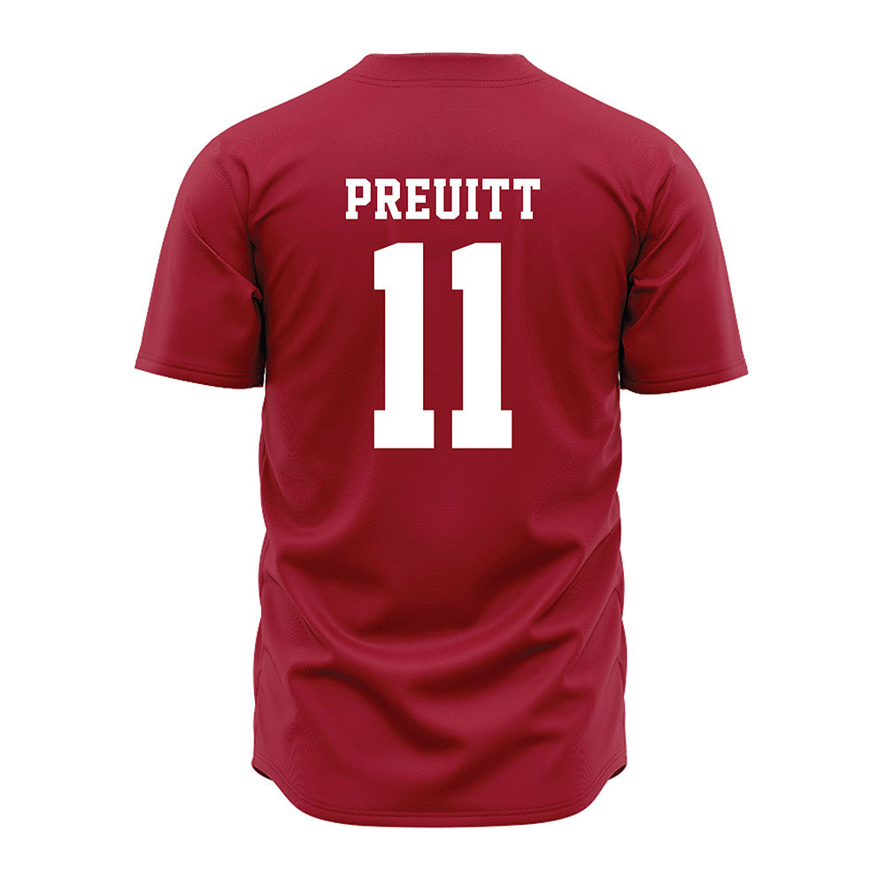 Alabama - NCAA Softball : Larissa Preuitt - Red Jersey