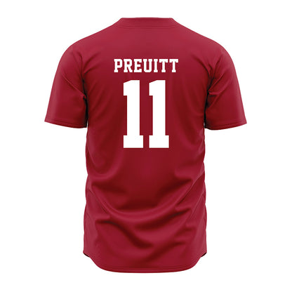Alabama - NCAA Softball : Larissa Preuitt - Red Jersey