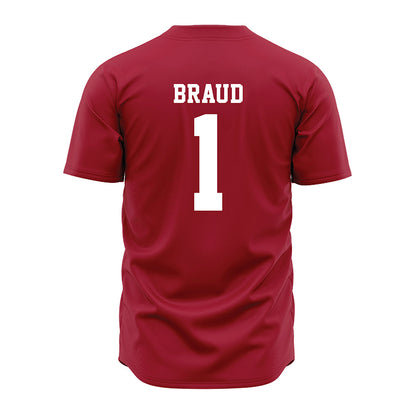 Alabama - NCAA Softball : Kayla Braud - Red Jersey
