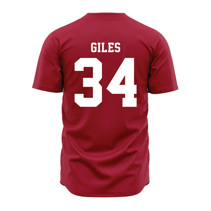 Alabama - NCAA Softball : Marlie Giles - Red Jersey