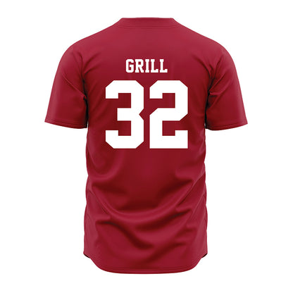 Alabama - NCAA Softball : Kat Grill - Red Jersey