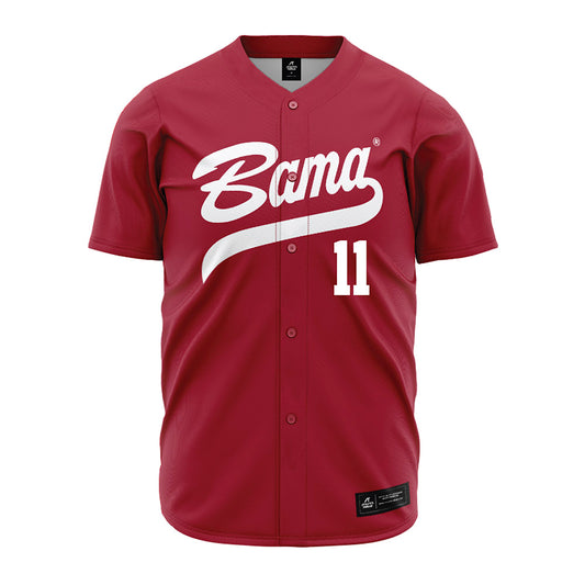 Alabama - NCAA Softball : Larissa Preuitt - Red Jersey