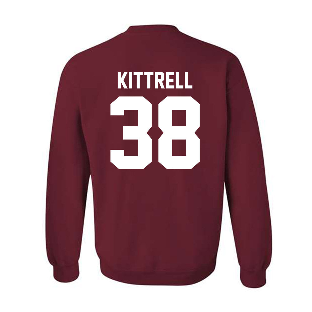 Alabama - NCAA Baseball : Zach Kittrell - Classic Shersey Crewneck Sweatshirt-1
