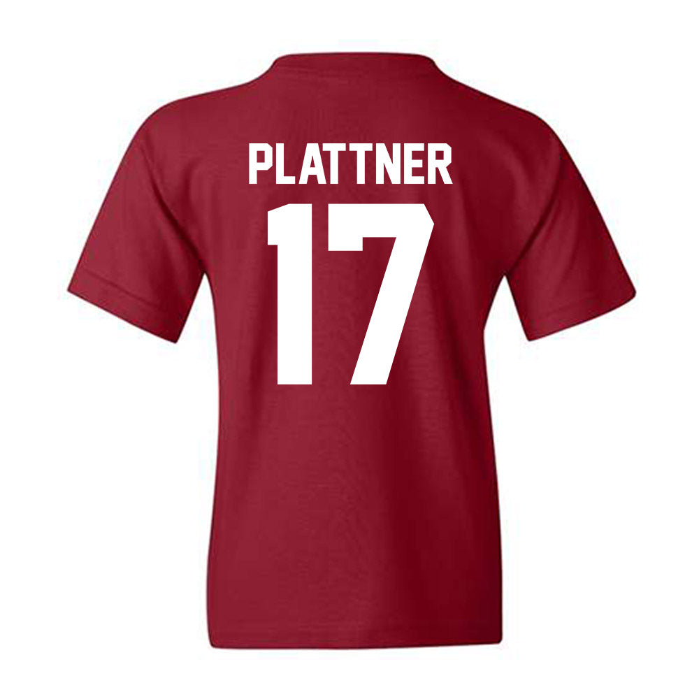 Alabama - NCAA Baseball : Will Plattner - Classic Shersey Youth T-Shirt-1
