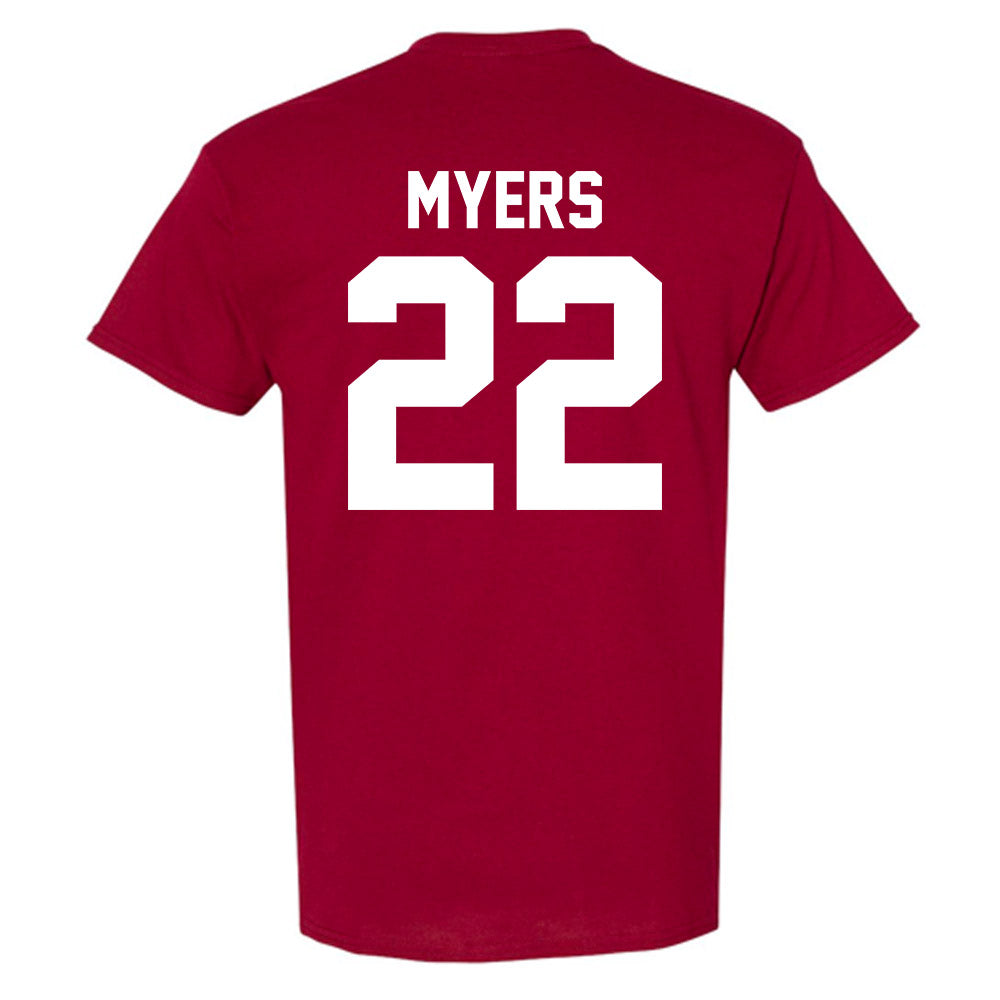 Alabama - NCAA Baseball : Braylon Myers - Classic Shersey T-Shirt-1