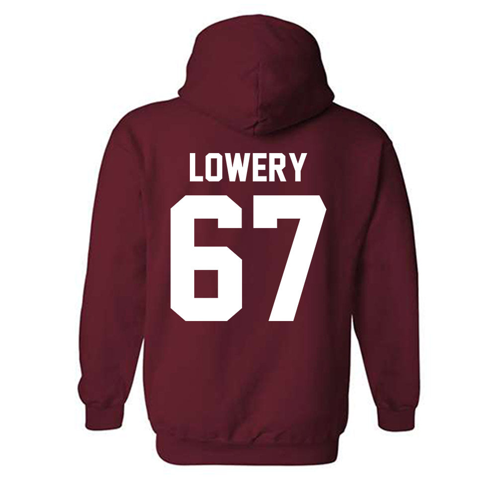 Alabama - NCAA Baseball : Egan Lowery - Classic Shersey Hooded Sweatshirt-1
