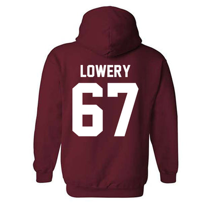 Alabama - NCAA Baseball : Egan Lowery - Classic Shersey Hooded Sweatshirt-1