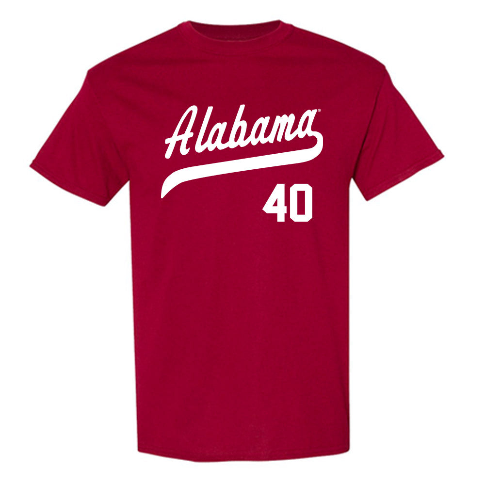 Alabama - NCAA Baseball : Sean Griggs - Classic Shersey T-Shirt-0