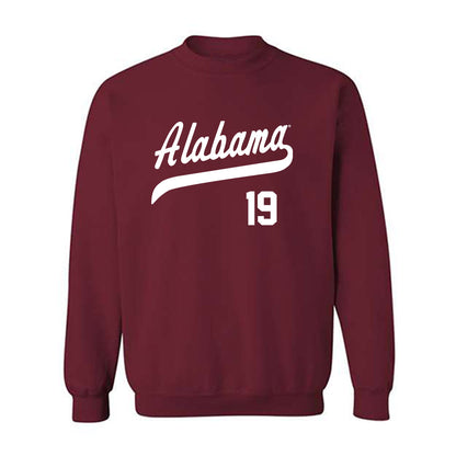 Alabama - NCAA Baseball : Aeden Finateri - Classic Shersey Crewneck Sweatshirt-0