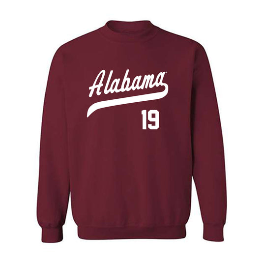 Alabama - NCAA Baseball : Aeden Finateri - Classic Shersey Crewneck Sweatshirt-0