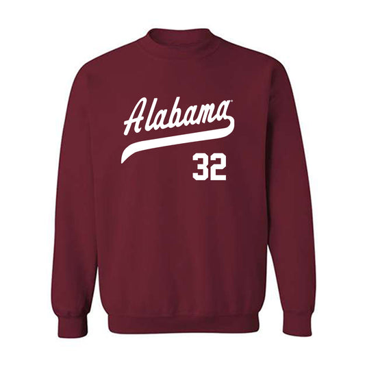 Alabama - NCAA Baseball : Jason Torres - Classic Shersey Crewneck Sweatshirt-0