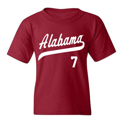Alabama - NCAA Baseball : Matthew Heiberger - Classic Shersey Youth T-Shirt-0
