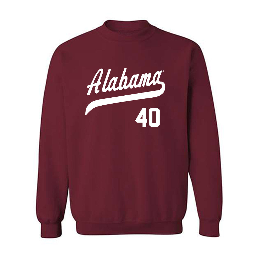 Alabama - NCAA Baseball : Sean Griggs - Classic Shersey Crewneck Sweatshirt-0