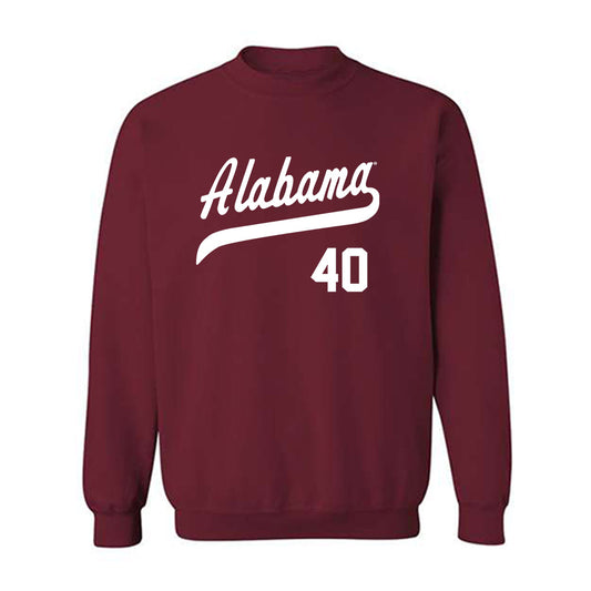 Alabama - NCAA Baseball : Sean Griggs - Classic Shersey Crewneck Sweatshirt-0