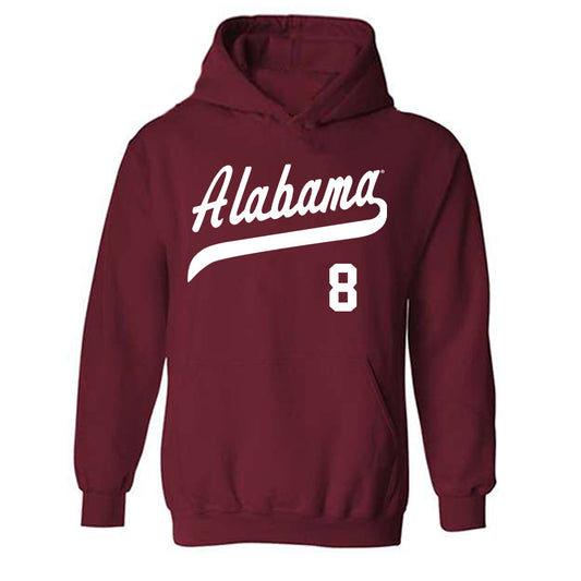 Alabama - NCAA Baseball : Tyler Fay - Classic Shersey Hooded Sweatshirt-0