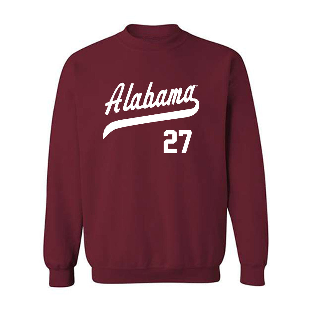 Alabama - NCAA Baseball : Garrett Staton - Classic Shersey Crewneck Sweatshirt-0