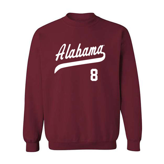 Alabama - NCAA Baseball : Tyler Fay - Classic Shersey Crewneck Sweatshirt-0