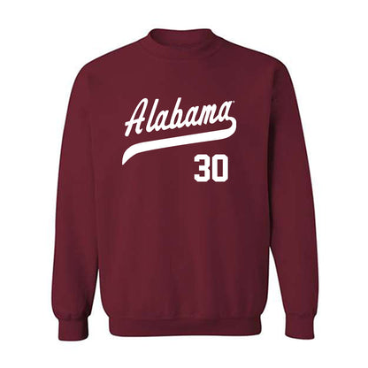 Alabama - NCAA Baseball : Anthony Pesci - Classic Shersey Crewneck Sweatshirt-0