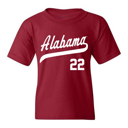 Alabama - NCAA Baseball : Braylon Myers - Classic Shersey Youth T-Shirt-0