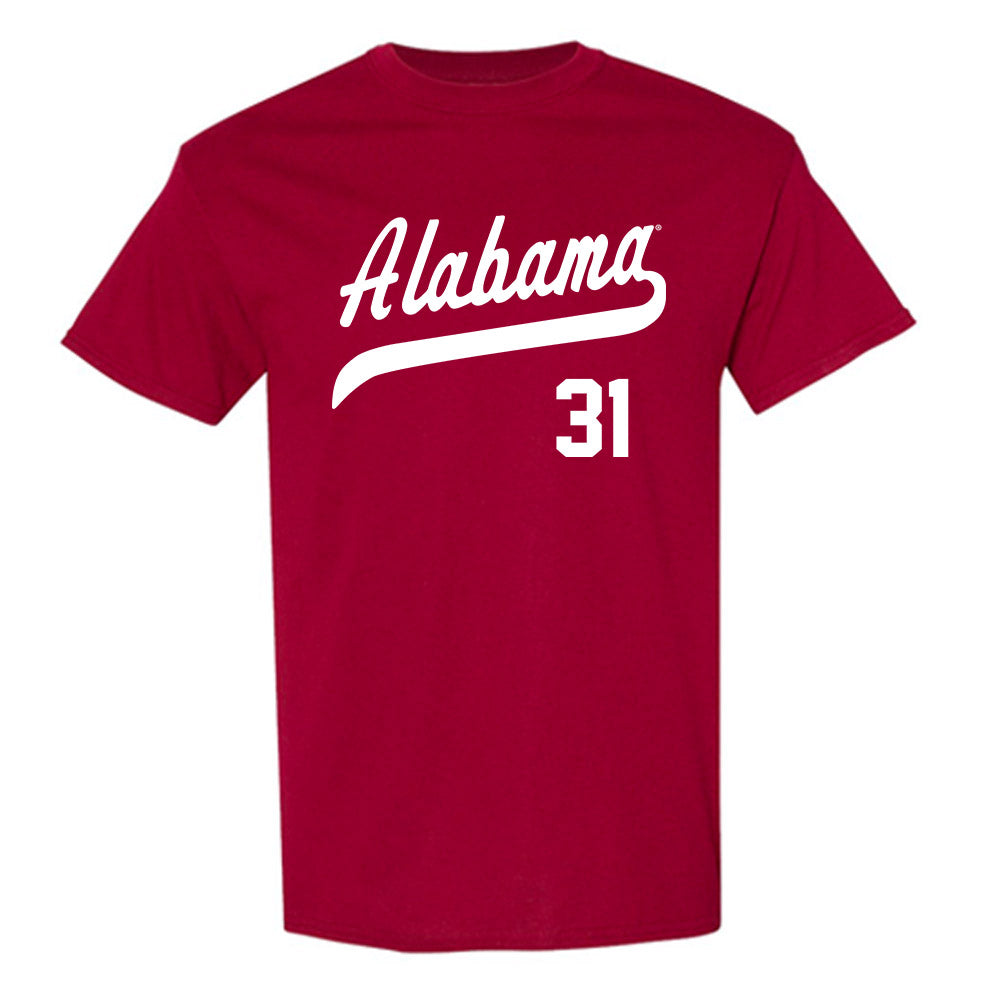 Alabama - NCAA Baseball : Jon Young Jr. - Classic Shersey T-Shirt-0