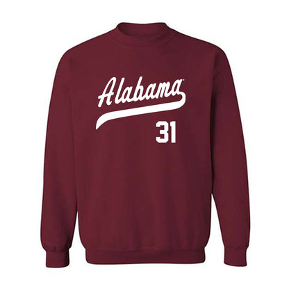 Alabama - NCAA Baseball : Jon Young Jr. - Classic Shersey Crewneck Sweatshirt-0