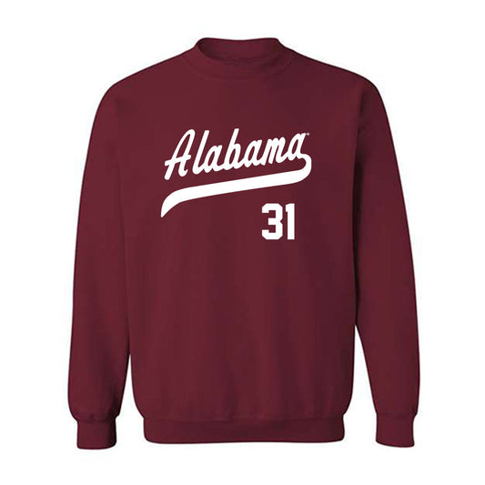 Alabama - NCAA Baseball : Jon Young Jr. - Classic Shersey Crewneck Sweatshirt-0