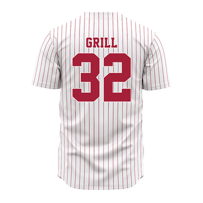 Alabama - NCAA Softball : Kat Grill - Pinstripe Jersey