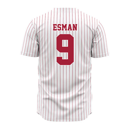 Alabama - NCAA Softball : Lauren Esman - Pinstripe Jersey