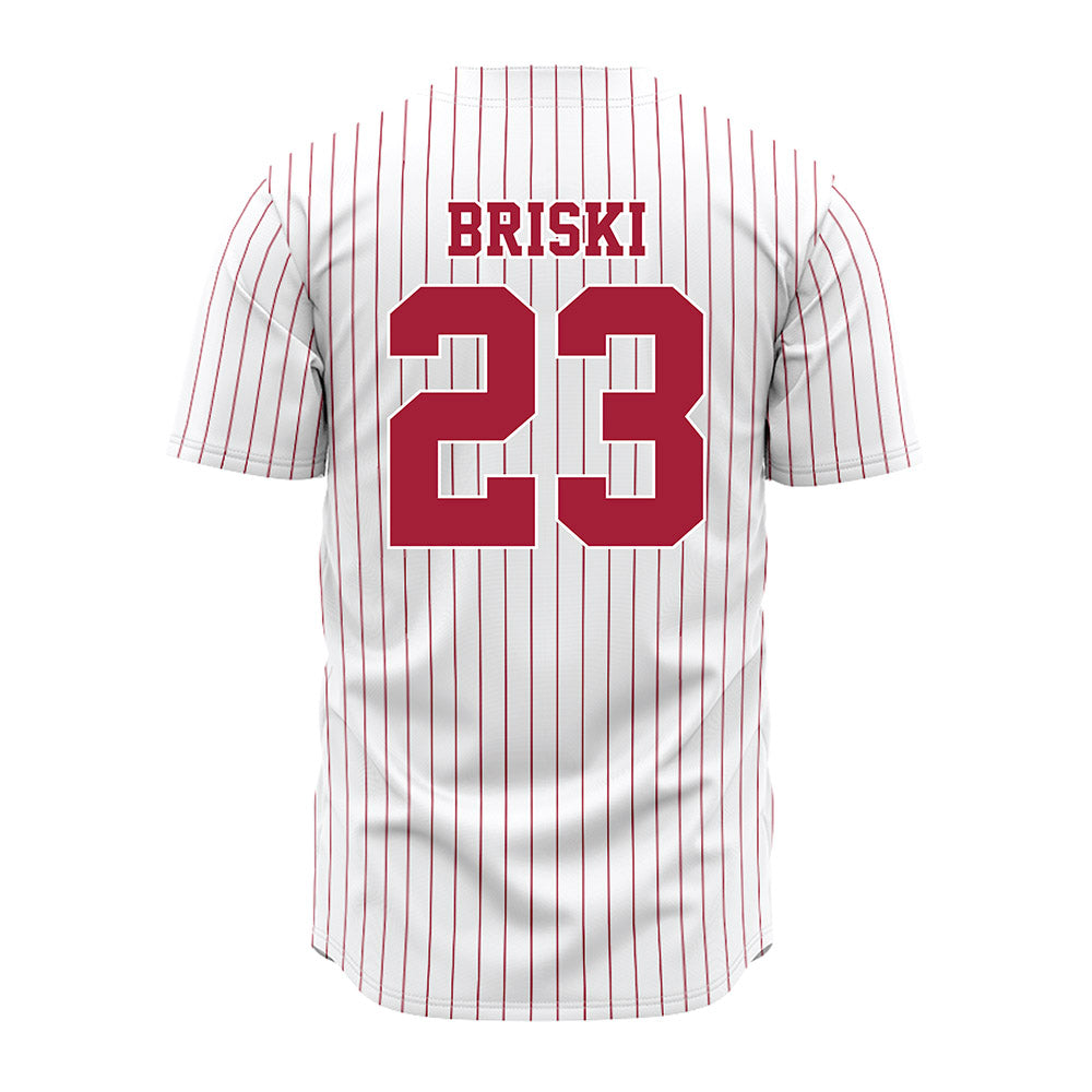 Alabama - NCAA Softball : Jocelyn Briski - Pinstripe Jersey