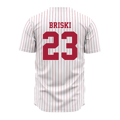 Alabama - NCAA Softball : Jocelyn Briski - Pinstripe Jersey