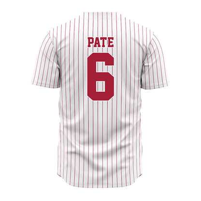Alabama - NCAA Softball : Kinley Pate - Pinstripe Jersey