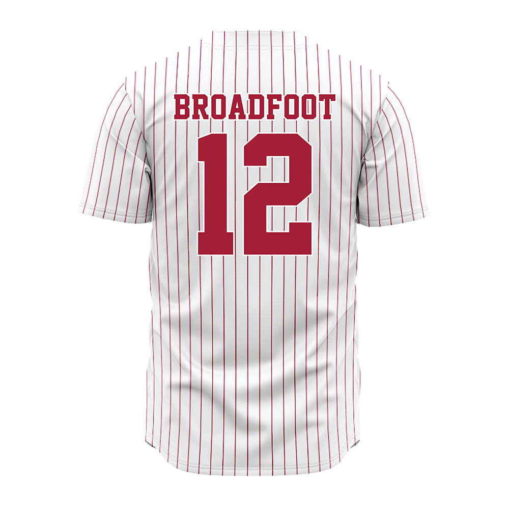 Alabama - NCAA Softball : Emma Broadfoot - Pinstripe Jersey