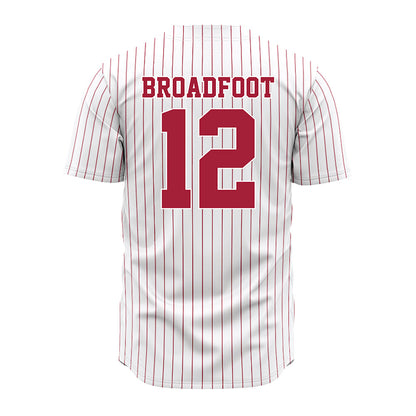 Alabama - NCAA Softball : Emma Broadfoot - Pinstripe Jersey