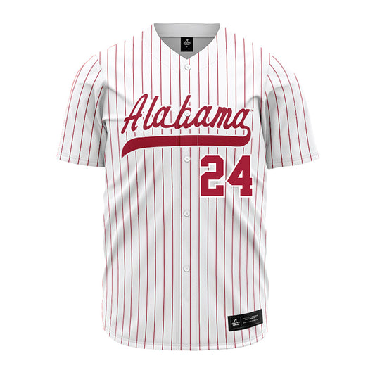 Alabama - NCAA Softball : KJ Haney - Pinstripe Jersey