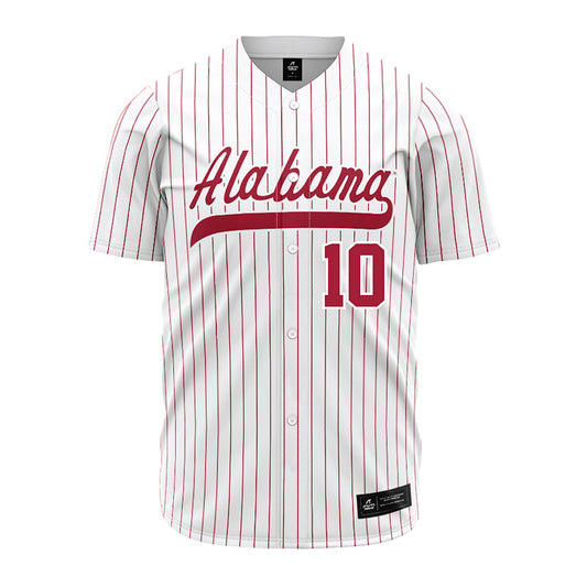 Alabama - NCAA Softball : Abby Duchscherer - Pinstripe Jersey